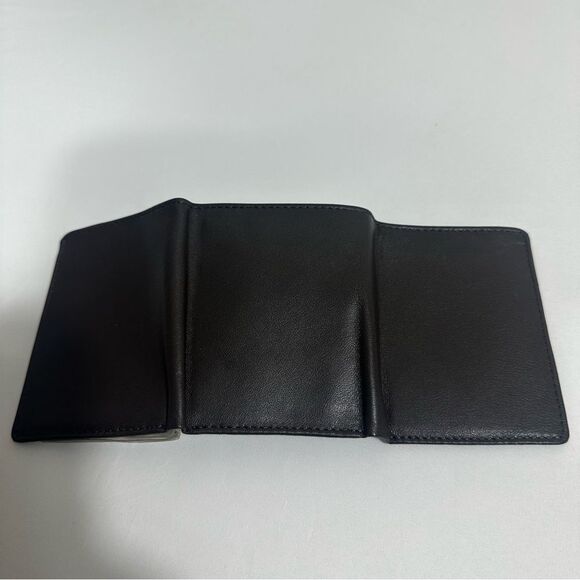 Vintage Perry Ellis Soft Genuine Leather Brown Wallet - Picture 8 of 12